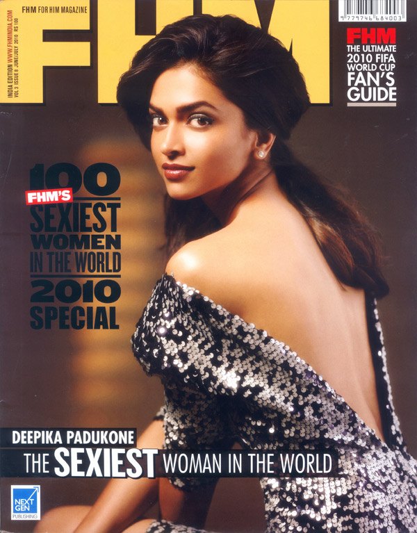 FHM India cover June 2010 – Deepika Padukone