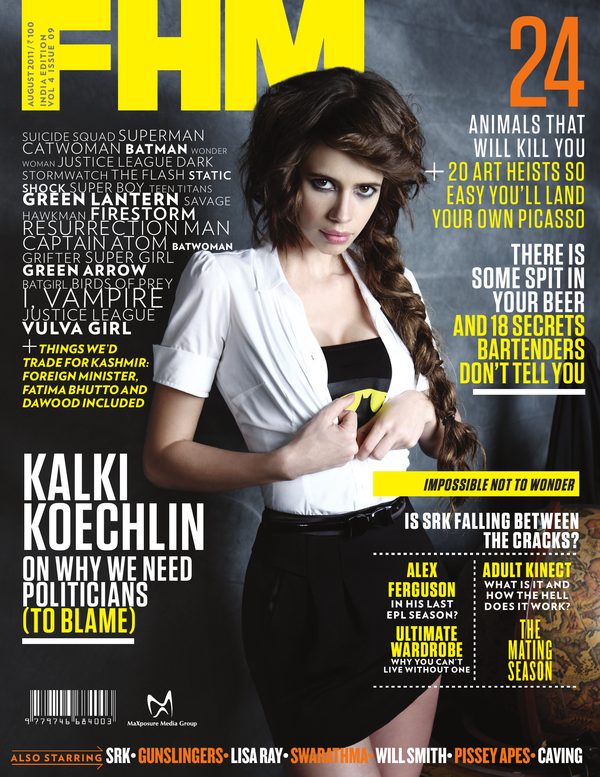 FHM India cover August 2011 – Kalki Koechlin