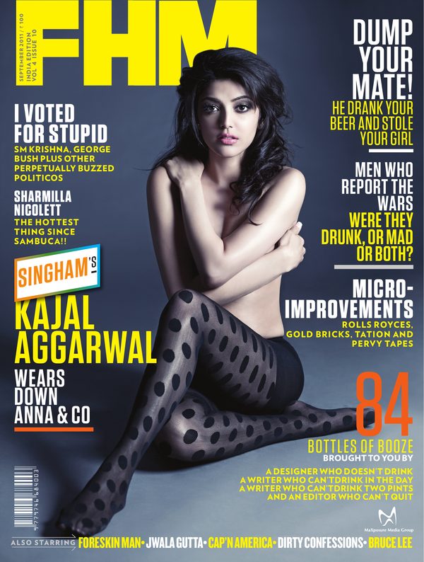 FHM India cover September 2011 – Kajal Aggarwal