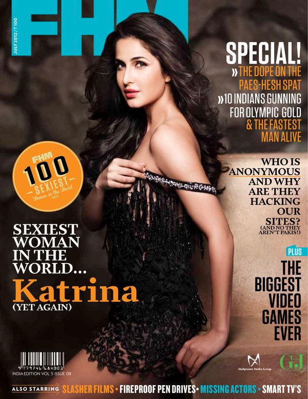 FHM India cover July 2012 – Katrina Kaif