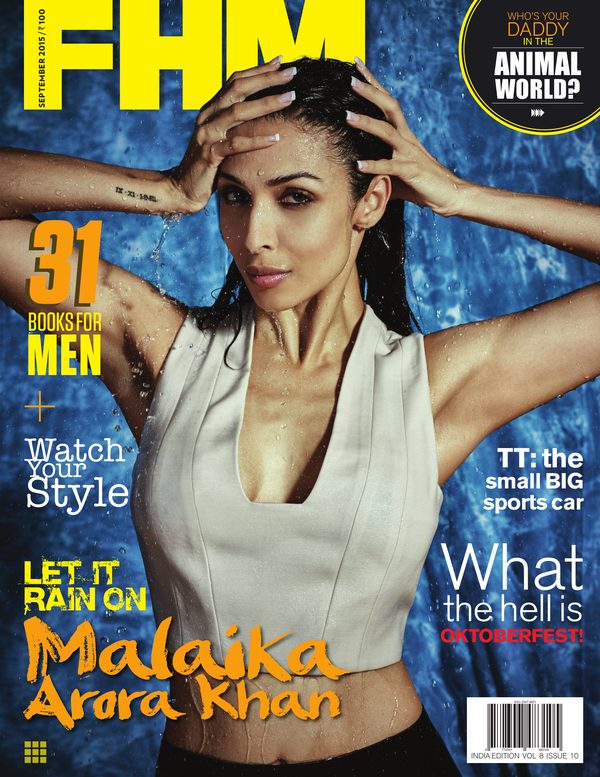 FHM India cover September 2015 – Malaika Arora Khan