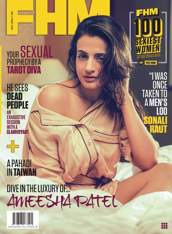 FHM India cover July 2016 – Ameesha Patel