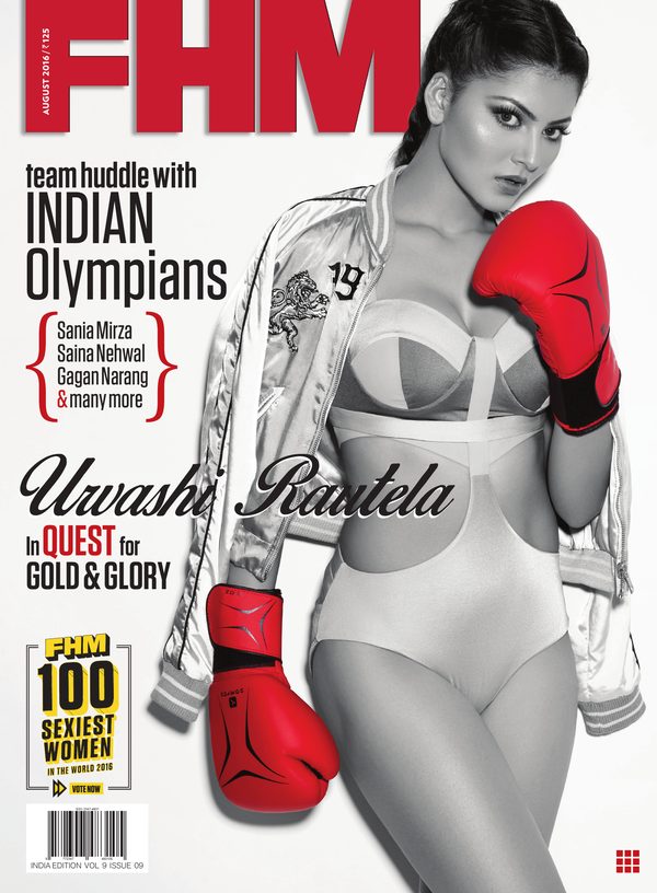 FHM India cover August 2016 – Urvashi Rautela