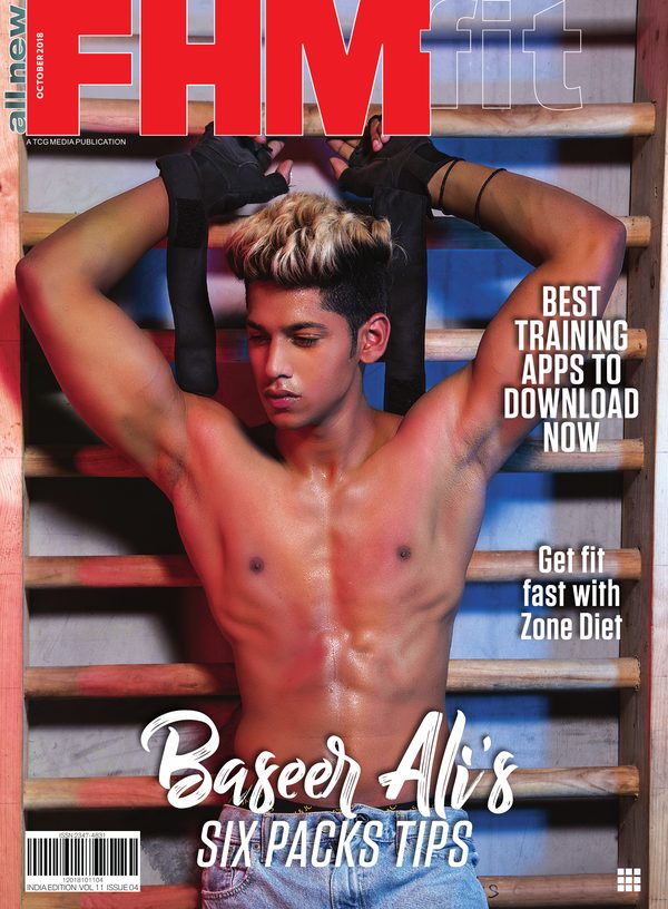 FHM India FHMfit cover October 2018 – Baseer Ali