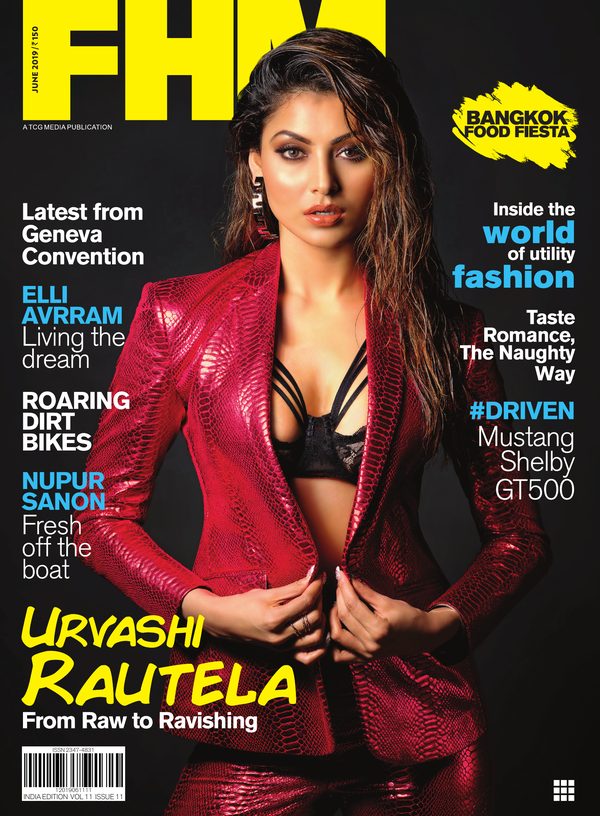 FHM India cover June 2019 – Urvashi Rautela