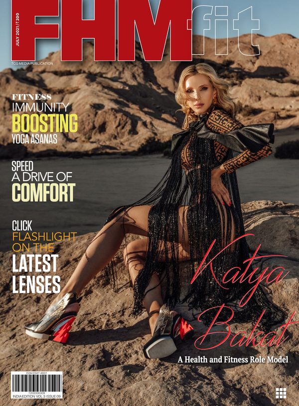 FHM India FHMfit cover July 2021 – Katya Bakat