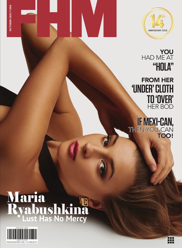 FHM India Alt cover cover October 2021 – Maria Ryabushkina