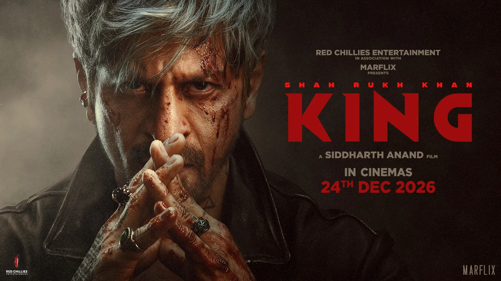 Official still of Shah Rukh Khan in King, Red Chillies Entertainment