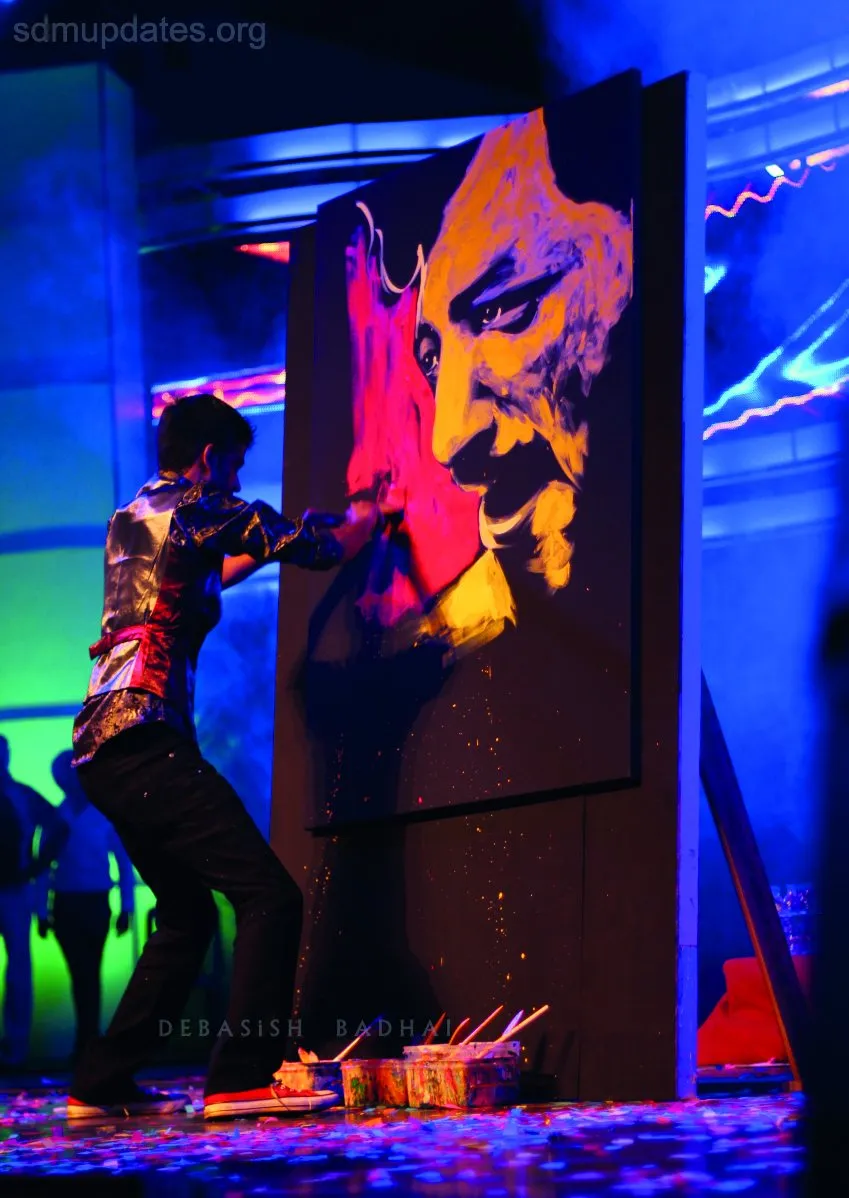 Speed ’n’ style: speed painter Vilas Nayak