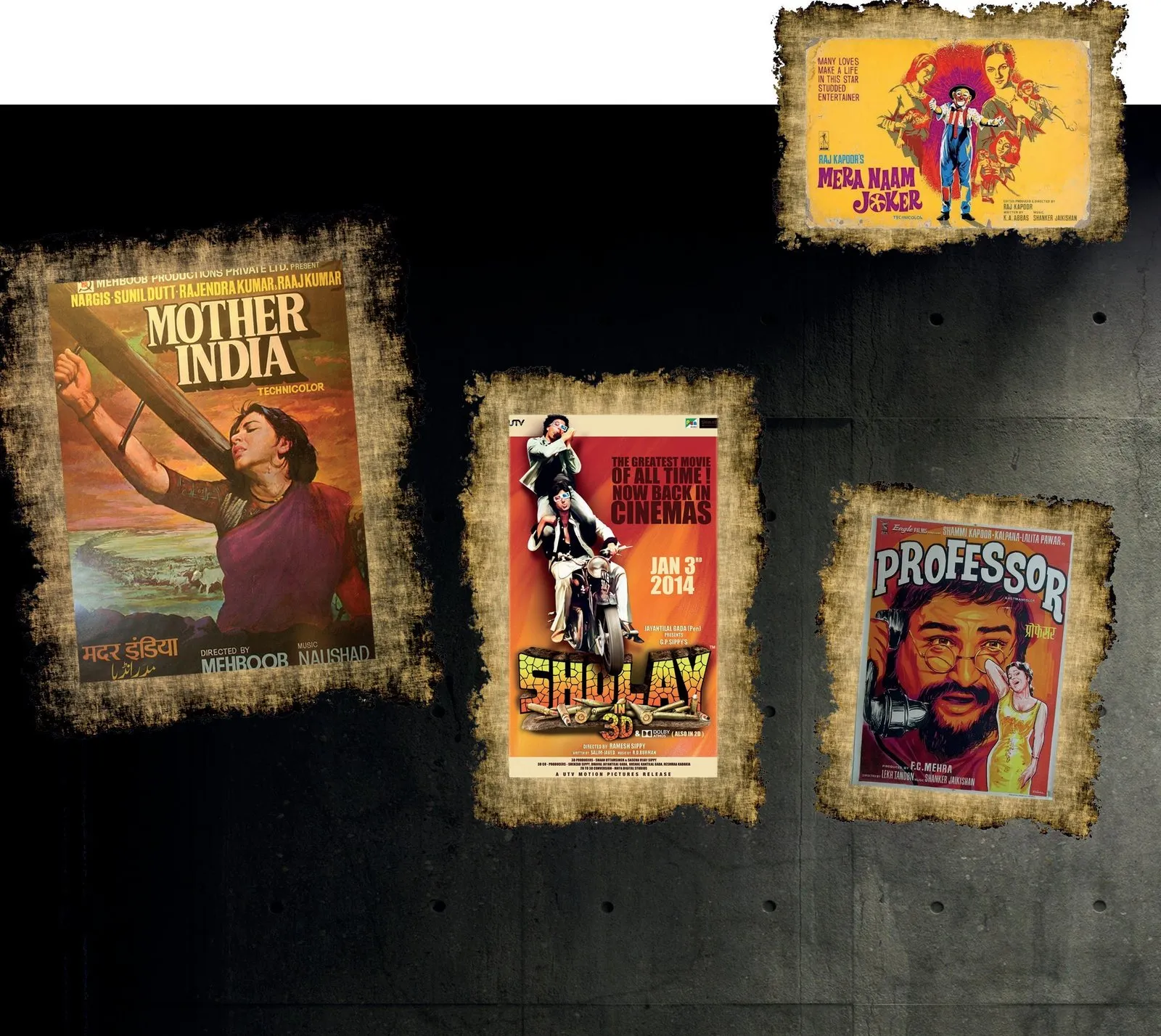 Vintage reflection: the art of Bollywood on paper