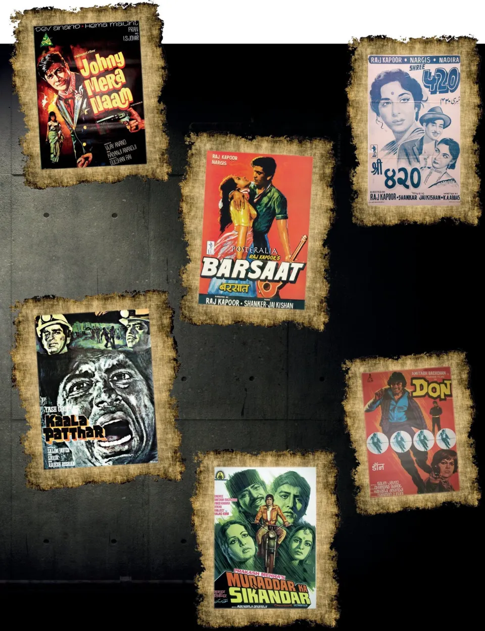 Vintage reflection: the art of Bollywood on paper