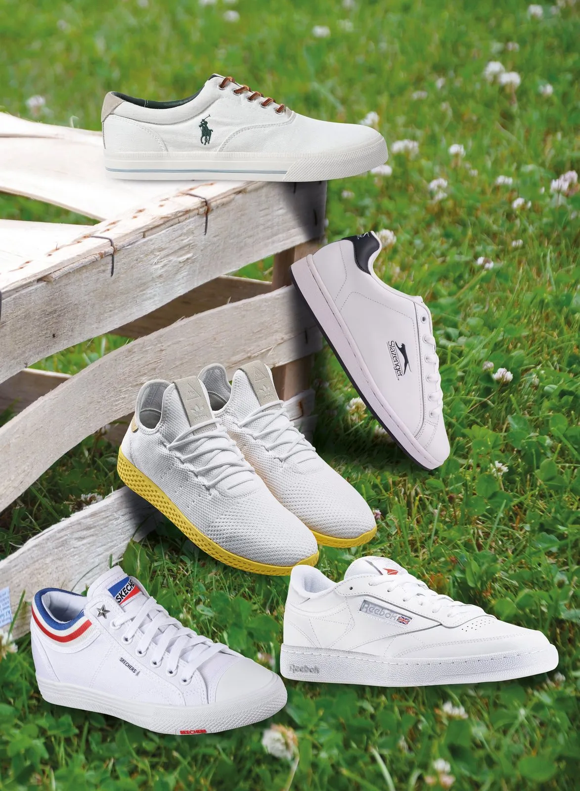 White is right: eight white sneakers