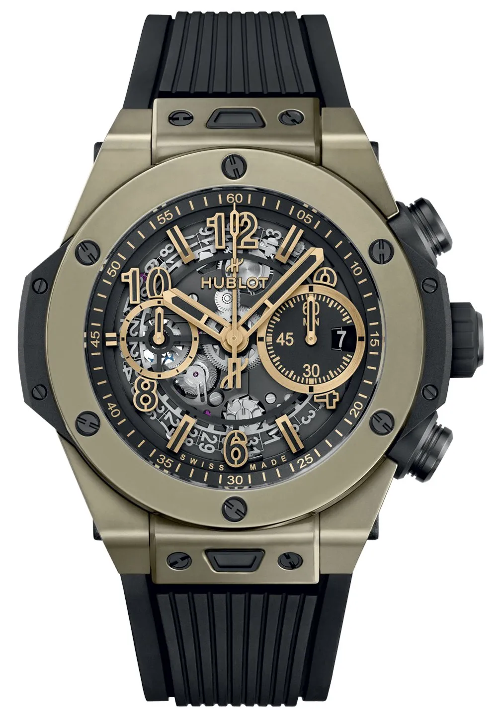 Hublot, Big Bang Unico Full Magic Gold