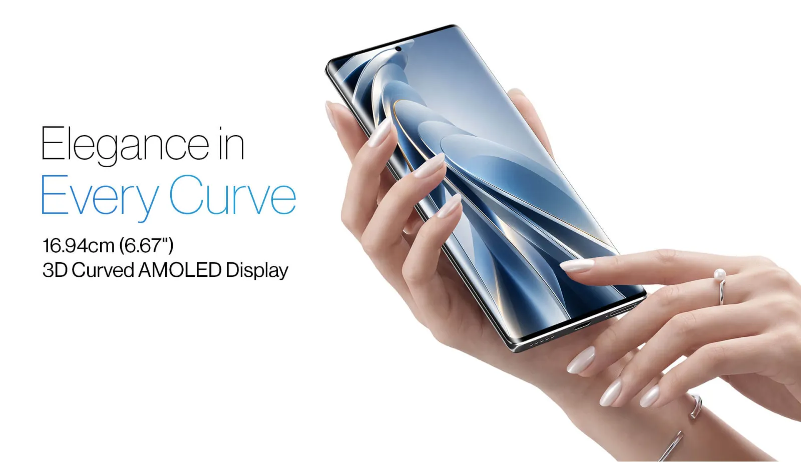 Lava Aura Curve 5G: a curved AMOLED screen and a second display on the back for Rs 23,999