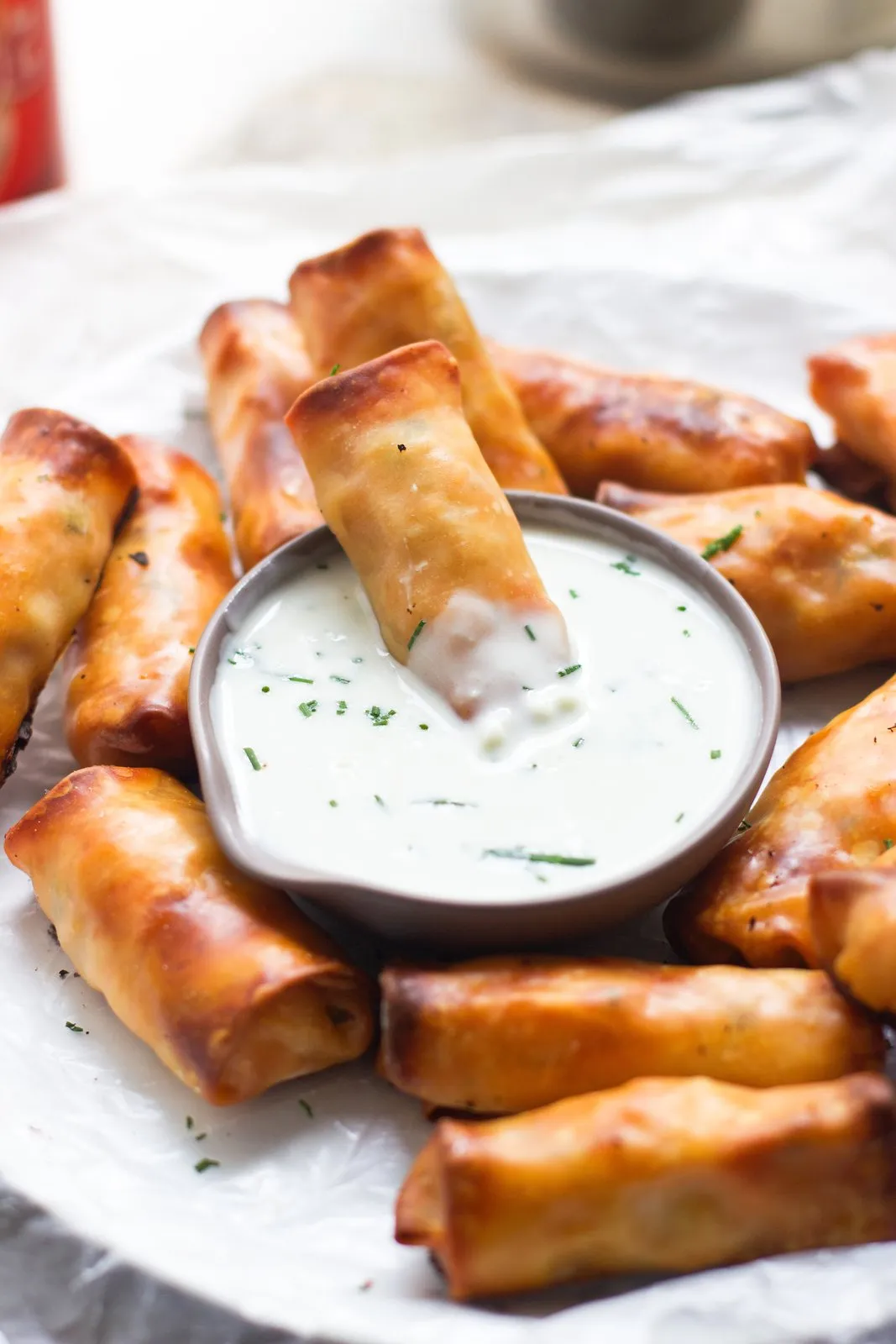 Baked Avocado Egg Rolls