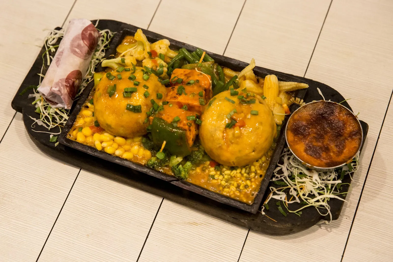 Smoke on a plate