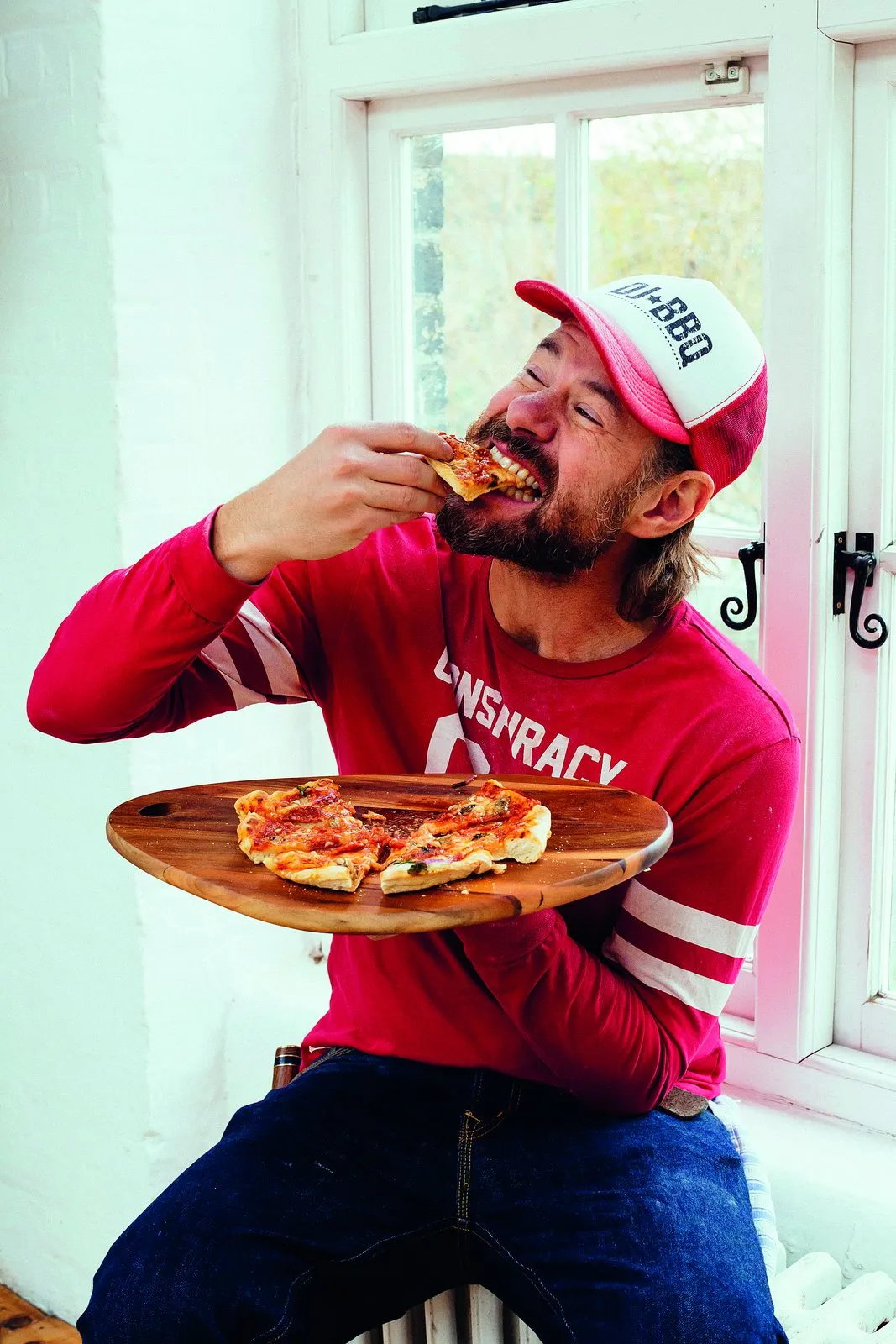 The no-messing frying-pan pizza