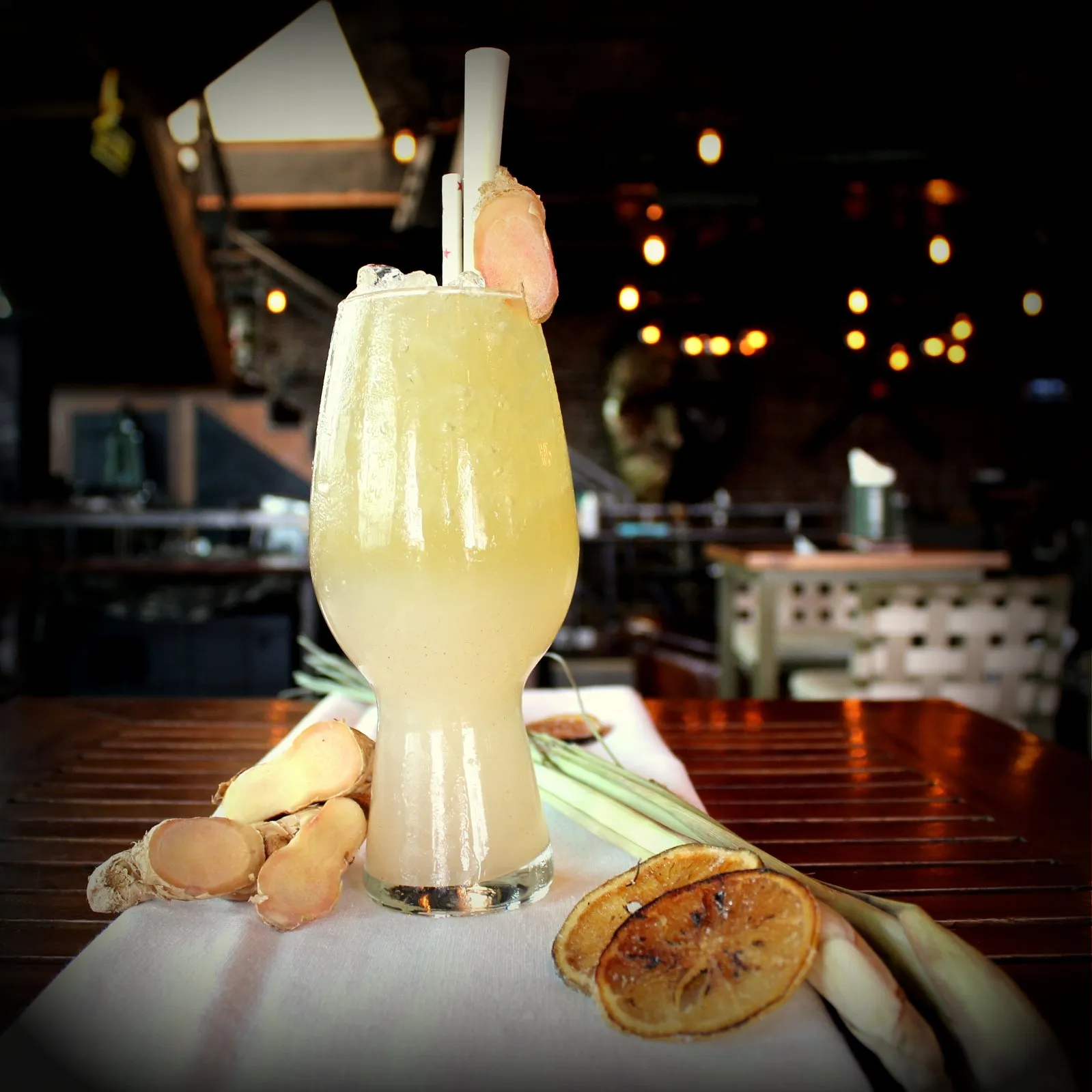 Ginseng Elderflower Spritzer