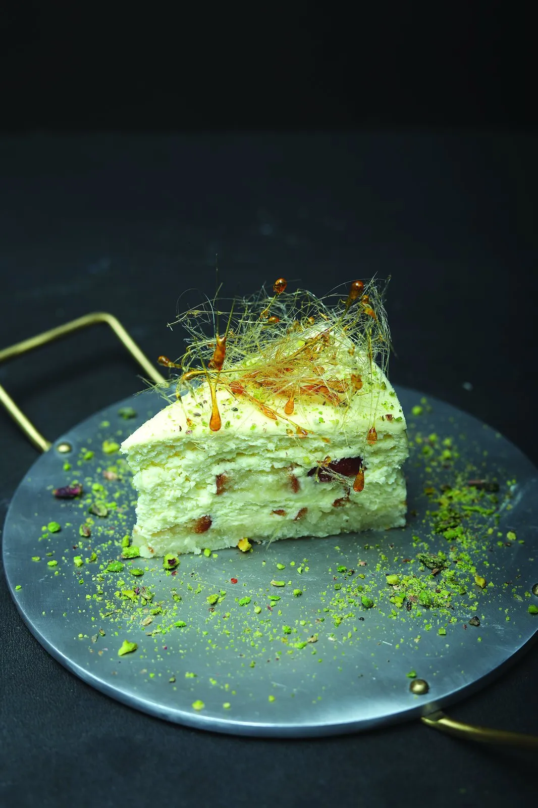 Gulab Jamun Rabdi Cheesecake