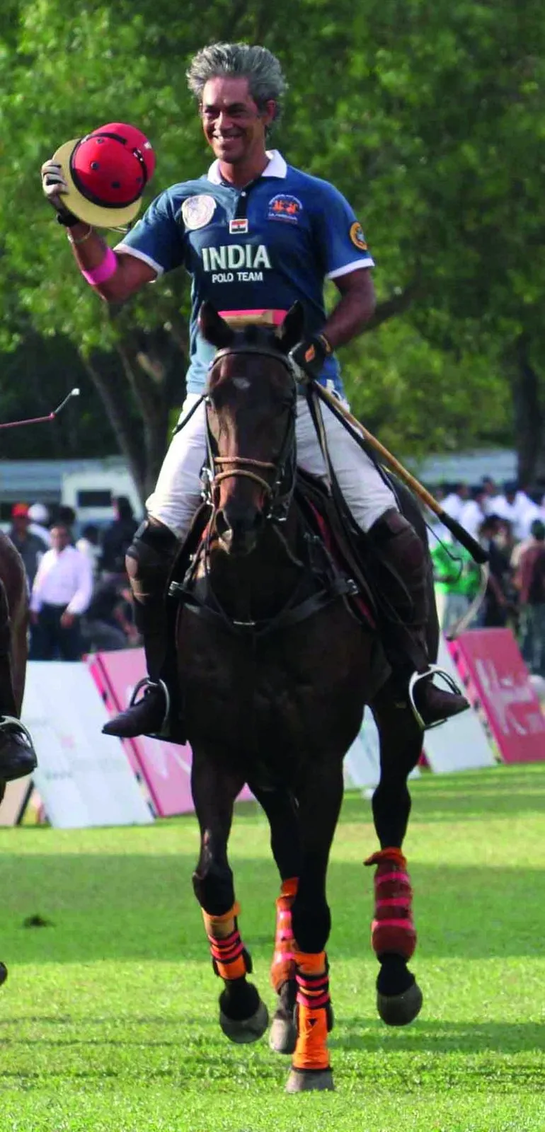 The horse whisperer: polo captain Samir Suhag