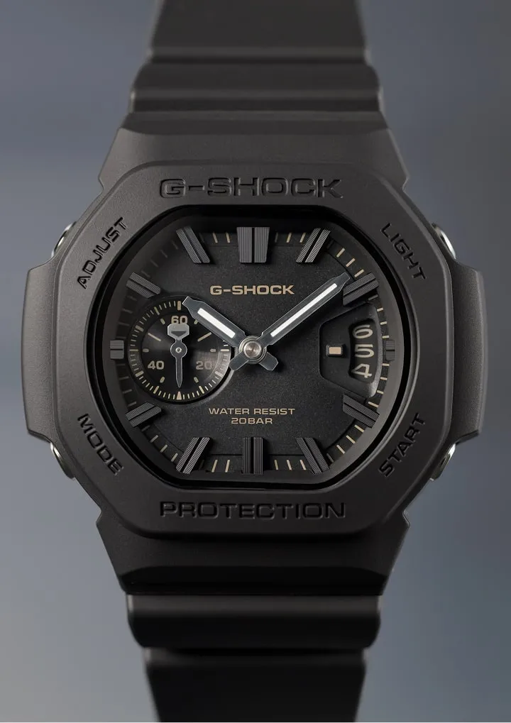 G-Shock GAC-2500-1A in black resin