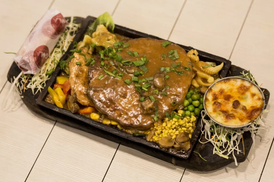 Smoke on a plate