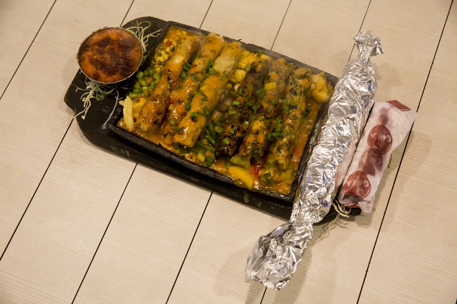 Smoke on a plate