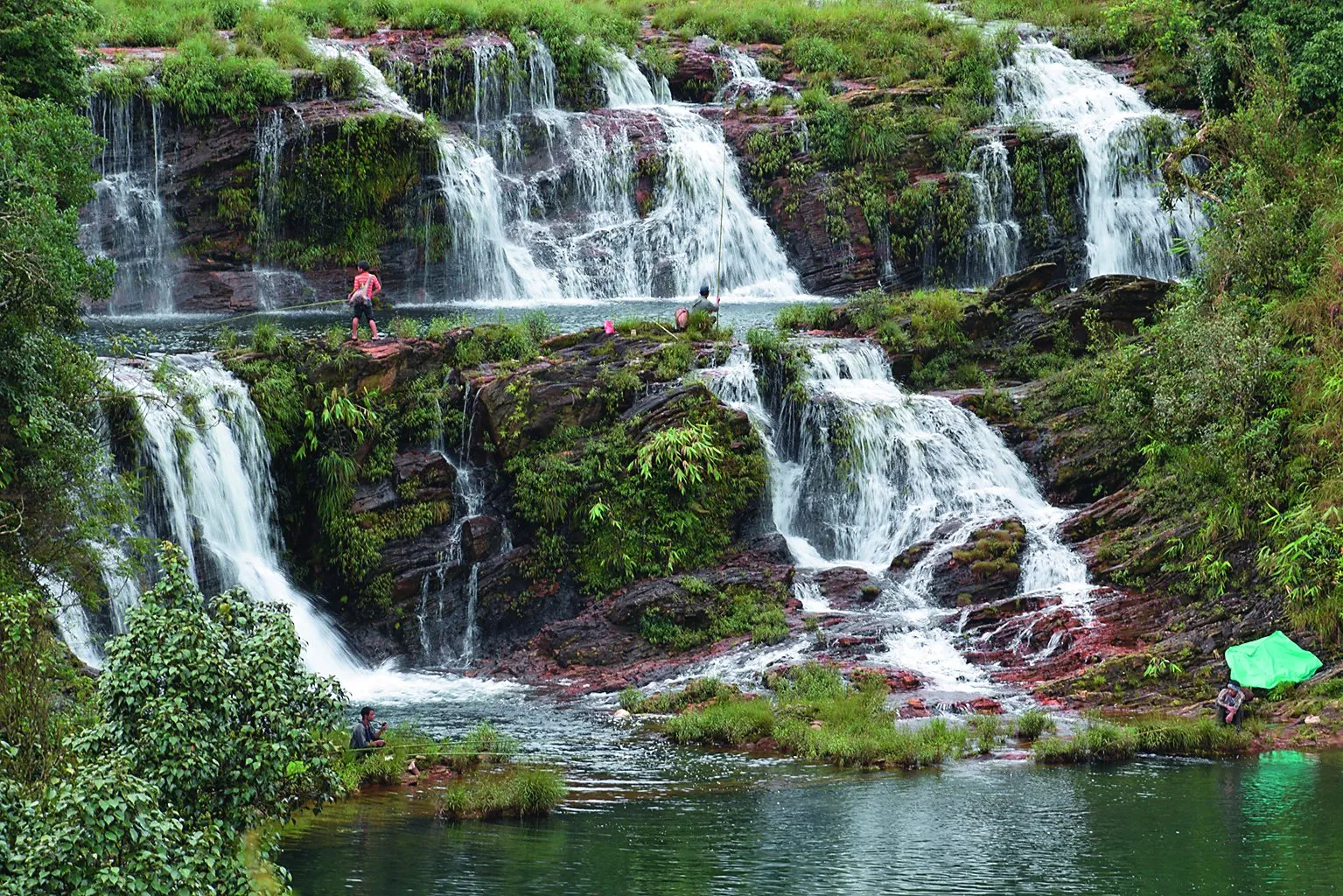 Wah Rashi falls, Syntung, East Khasi Hills, Meghalaya