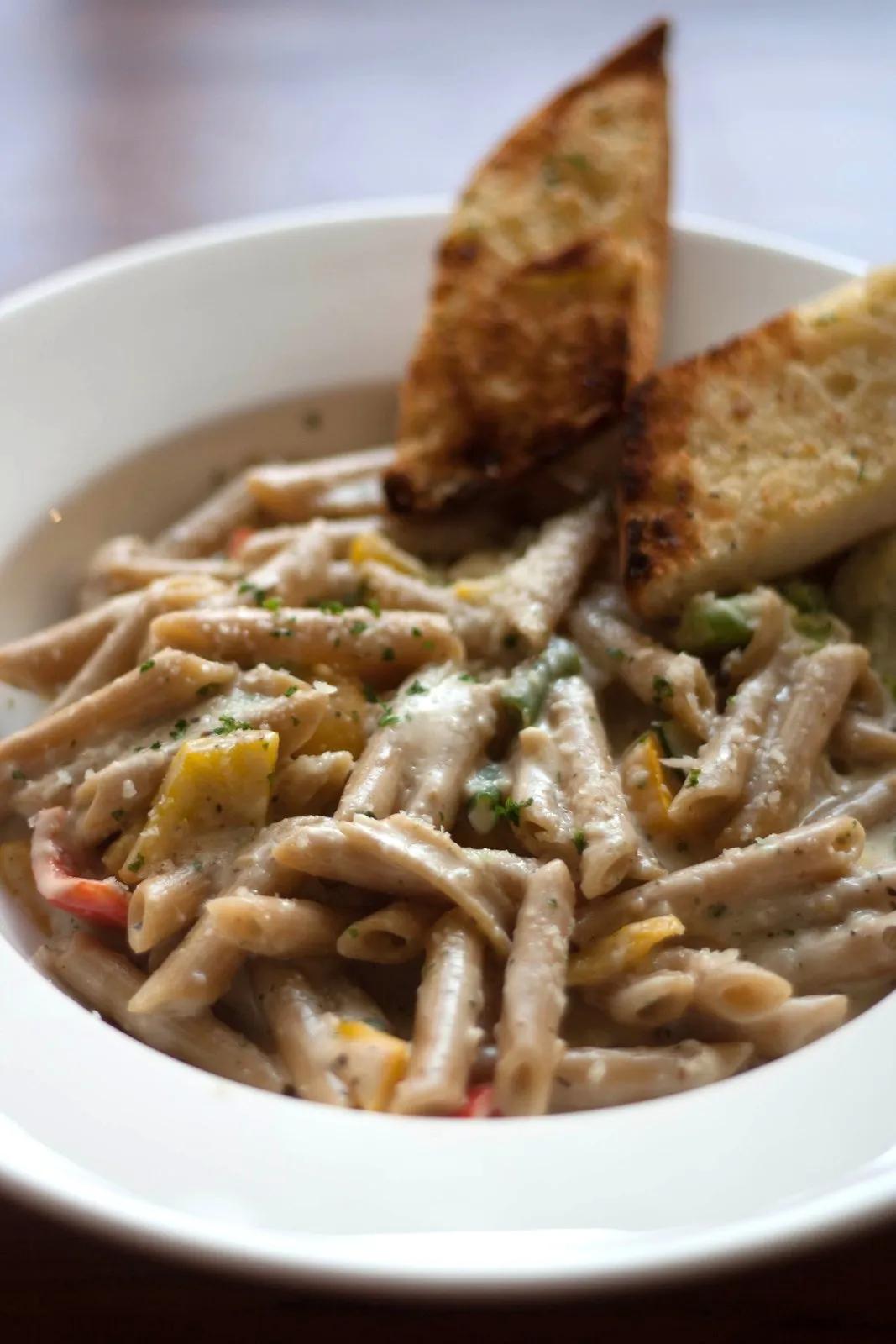 Whole Wheat Penne Pasta Aglio  Olio Peperoncino