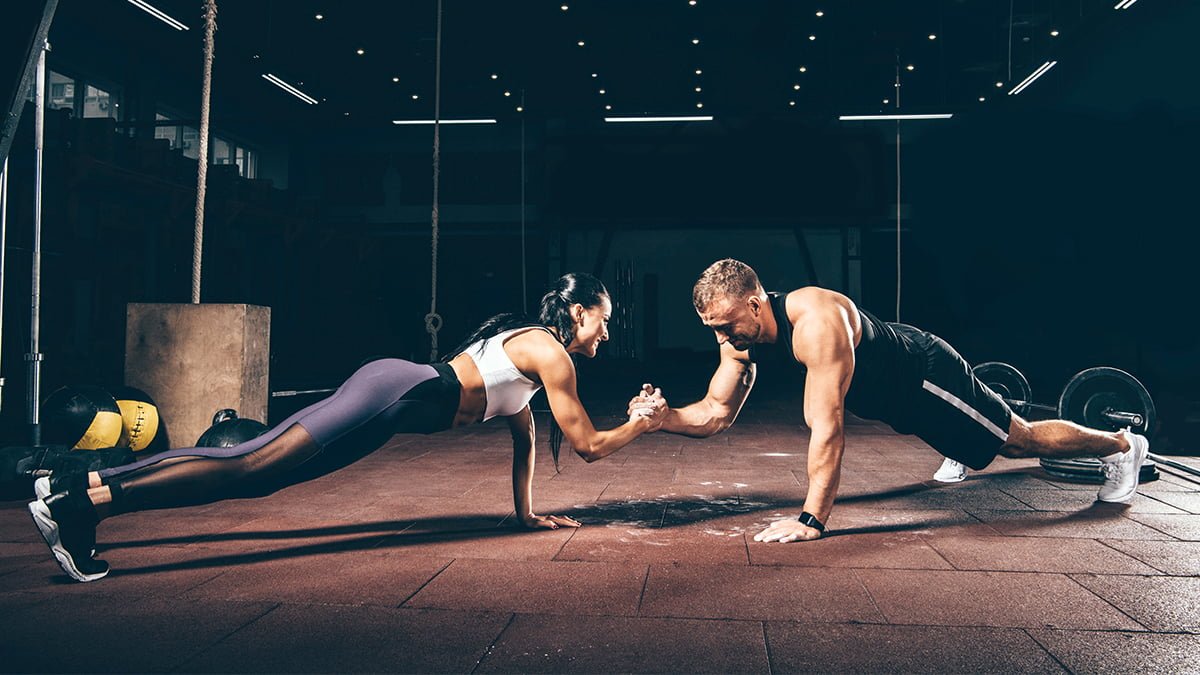 couple workout