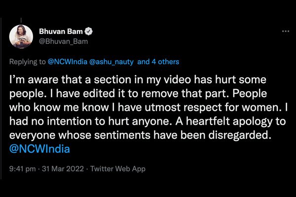 Bhuvan Bam controversy