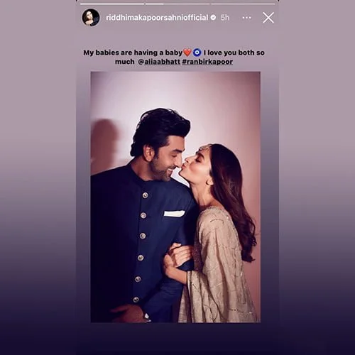 ‘Baby Coming Soon’, Ranbir Kapoor & Alia Bhatt Announce Pregnancy alia bhatt pregnancy