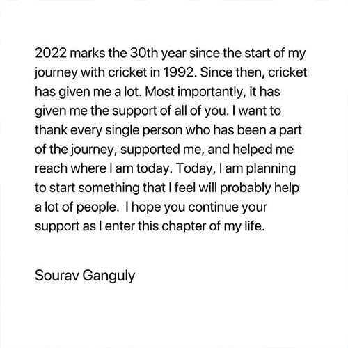 Sourav Ganguly