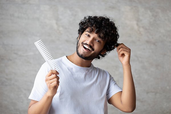 Hair Care Tips For Men With Curly Hair → FHM India