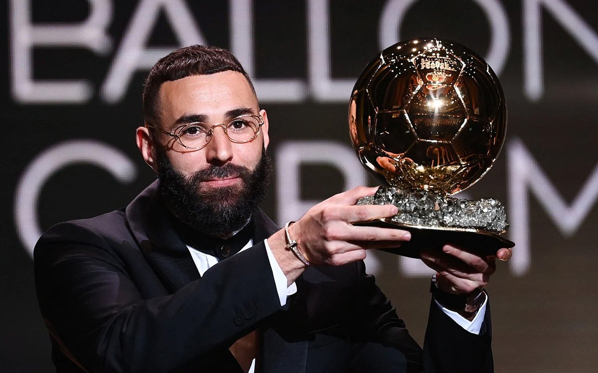 Karim Benzema Wins The Ballon D'Or As Real Madrid Players Dominate The Awards 