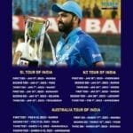 BCCI has announced the schedule and venues for the Indian Cricket Team’s home season which includes series against New Zealand, Sri Lanka and Australia  The Indian Cricket team is set to start their home season with three series back to back which includes matches against top-tier nations. The season would begin with a three match T20I series against Sri Lanka followed by an ODI series against the same opposition. After that, a three-match ODI series against New Zealand will be contested in Hyderabad, Raipur, and Indore. The BCCI stated that Team India would play a three-match T20I series against New Zealand. The second One-Day International, which will be a landmark ODI for Raipur as they host their first international match. After the conclusion of this series, the mighty Australians would be visiting the Indian subcontinent to fight for the Border Gavaskar trophy which includes four tests starting on February 9th in Nagpur and would end in mid-march in Ahmedabad. The tests would be followed by a three match ODI series and it would be a great watch as both teams have their eyes set on the 2023 ODI World Cup in India. This would also be the last edition of the Border Gavaskar trophy that will include only four tests. From the next edition, which will be held in Australia during 2023-25 WTC cycle, the Border Gavaskar trophy will be contested for the first time with five tests in the schedule.   With the series against Sri Lanka, India will begin their planning for the 2024 T20 World Cup from scratch. According to rumors, Hardik Pandya would be named India’s new T20 captain just before the series against Sri Lanka. A new coach for the Indian T20 Team is something the Indian Board is indeed keen on. Most likely, Rahul Dravid and the incoming coach will collaborate. Dravid will concentrate largely on the ODI and Test Teams, with a separate coaching setup for T20 being considered. The BCCI has revealed the schedule, and fans can’t wait for the Hardik Pandya led Indian team to usher in the new T20 era. The likes of Rohit and Kohli won’t be seen in this series as per reports and the youngsters might get a chance again to prove the world that they are built for international cricket. The senior players will surely return for the ODI series against Sri Lanka as they would want to sort out their team issues before the World Cup next October. India lost three ODI series in 2022, which is the first time that this has happened since 1997. Sri Lanka would look to provide a stern test to the hosts and challenge them to the limits which is what Bangladesh did in the ongoing series against India.  In the following three T20Is and three ODIs on their schedule, India will play New Zealand. The first One-Day International (ODI) will be played on January 18 in Hyderabad, while the first international game will be played at Raipur’s Shaheed Veer Narayan Singh International Cricket Stadium on January 21. In Indore, the third game will take place. Although the second ODI will indeed be Raipur’s first-ever international game, the location has already hosted numerous IPL and Champions League T20 games as well as serving as the second home field for Delhi Daredevils’ franchise (now Delhi Capitals). The T20I series, which begins on January 27 in Ranchi and also includes matches in Lucknow and Ahmedabad, will then come into focus.  India has been able to hold onto to the Border Gavaskar trophy for over eight years now and the last time they lost a test series to Australia was back in 2014 when Virat Kohli was named the captain for the first time following the retirement of Mahendra Singh Dhoni. Since then, it has been Kohli’s army that has been doing the damage to Australians both home and away. For about the first time in five years, Australia will tour India for a Test series. The Steve Smith-led team fell 1-2 when they last toured India in 2017. Since then, India has made two trips to Australia and won both of them, and became the first team to win back-to-back Test series against Australia in Australia. Winning a test series in Australia is one of the most difficult things but to do it twice and under the most difficult circumstances caused by the pandemic and injuries, the Indian team didn’t falter at all.   India’s home season includes tough fixtures against top quality oppositions and would surely help India shape their team better and pick a strong team when the World Cups come. The home season will also answer many questions regarding the places of some senior members and how the youngsters would be given enough opportunities to represent themselves. India are dominant at home with an excellent track record and would be hoping to improve it. After the season has ended the players will leave for the IPL and join their respective franchises. The start date of the IPL hasn’t been decided but it will surely be a week or two after the series against Australia.