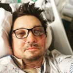 Jeremy Renner shares his First Photo from Hospital After Snowplough Accident