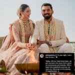 Athiya Shetty and KL Rahul Are ‘Just Married!’