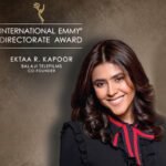 Filmmaker Ektaa Kapoor Will Receive Directorate Award At International Emmy Awards