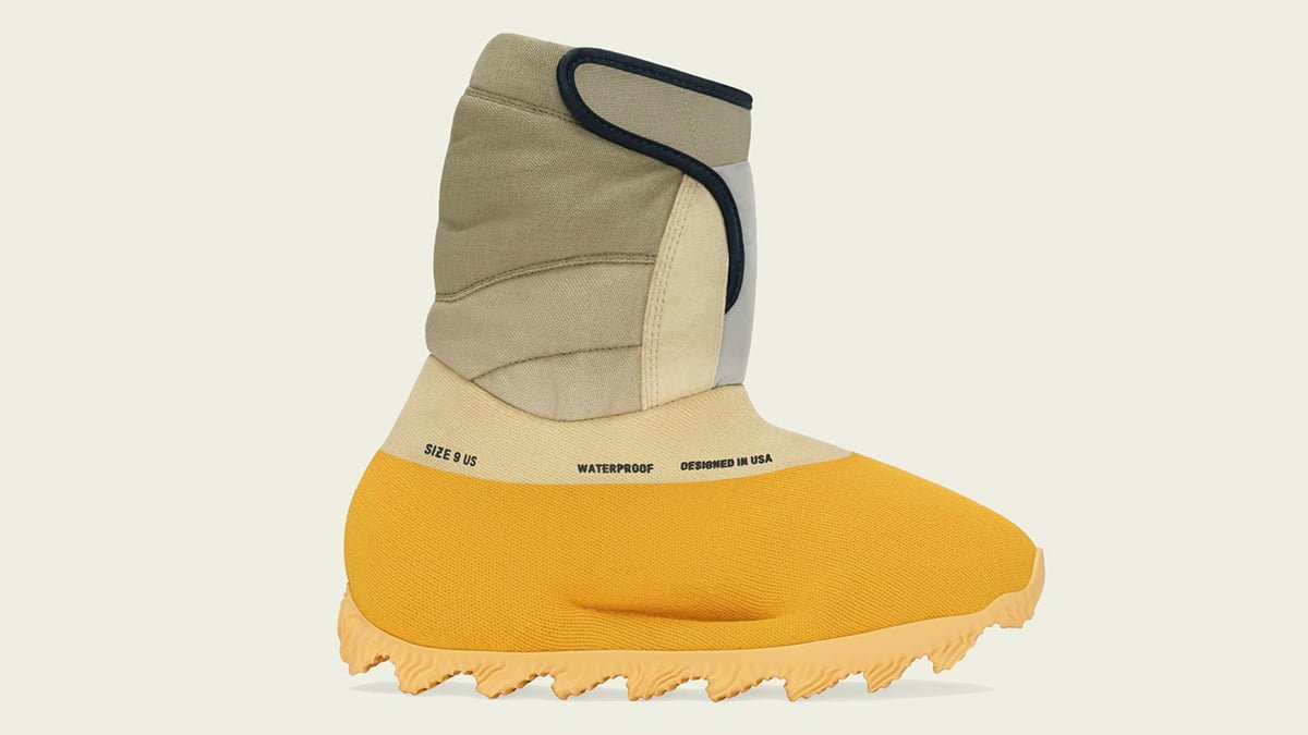 Kanye West Going All in On Adidas Yeezy Knit Runner Sulphur But What Are Those?