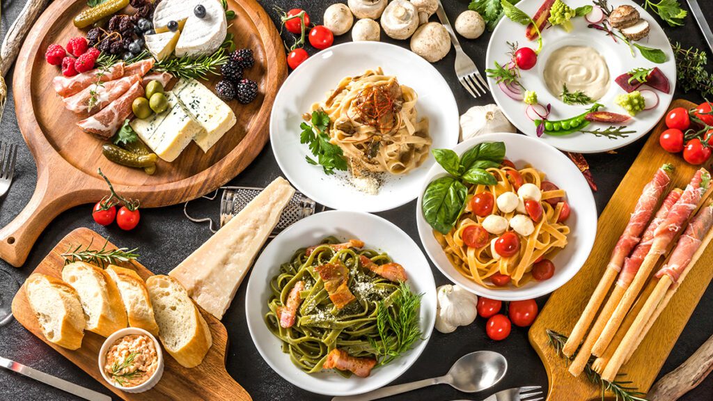 Italian dishes