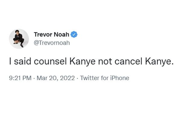 Kanye West And Trevor Noah Grammy Controversy, Know All About Them Here! Trevor Noah controversy