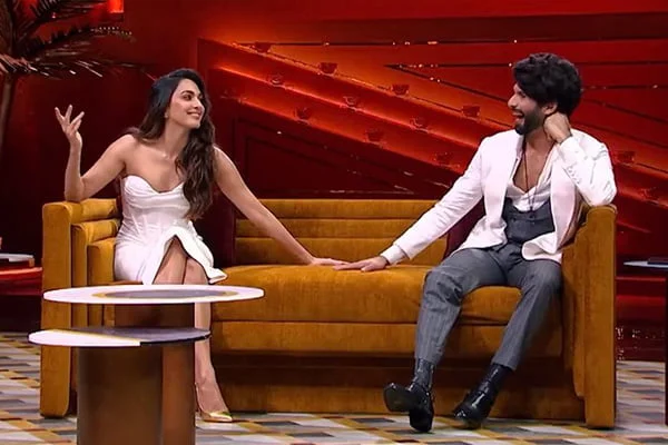 Kiara Debuts On Koffee With Karan As Karan And Shahid “Manifest” Her Wedding Bollywood