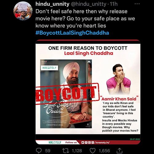 Aamir Khan Reacts To The Twitter Trend That Says 'Boycott Lal Singh Chaddha' aamir Khan