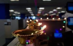 office diwali