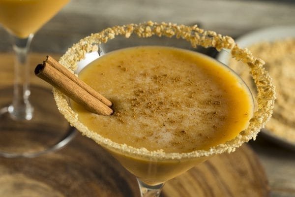 Shake Your Boozy Pumpkin Pie In A Glass! Pumpkin Martini