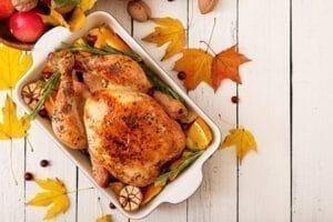 Adobo Turkey with Red Chile Gravy