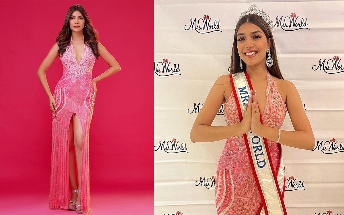 India’s Sargam Koushal wins Mrs. World 2022 title, Crown Back in India After 21 years