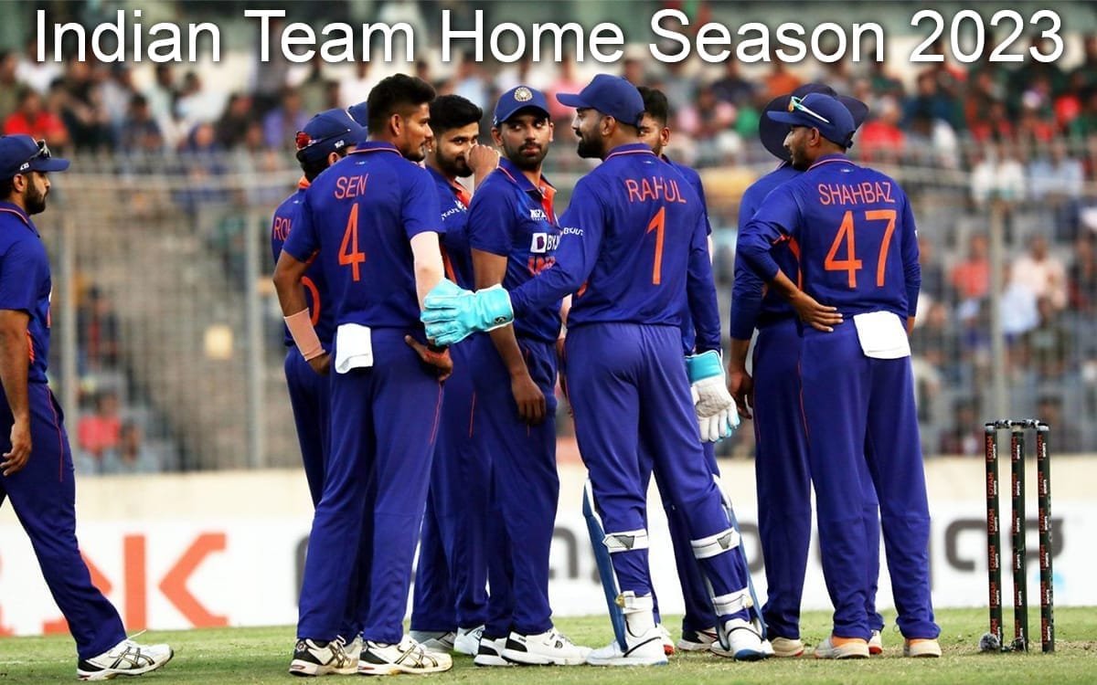 BCCI Announces Schedule For Indian Team’s Home Season
