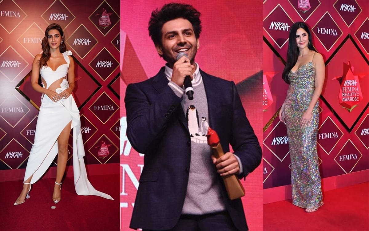 B-Town celebs grace the Red Carpet with their style at Nykaa Femina Beauty Awards 2022